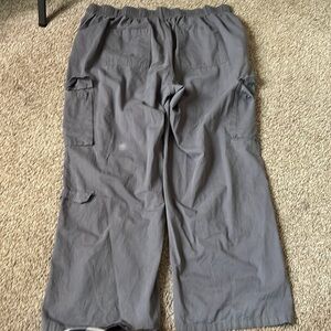 Gray Cargo Pants